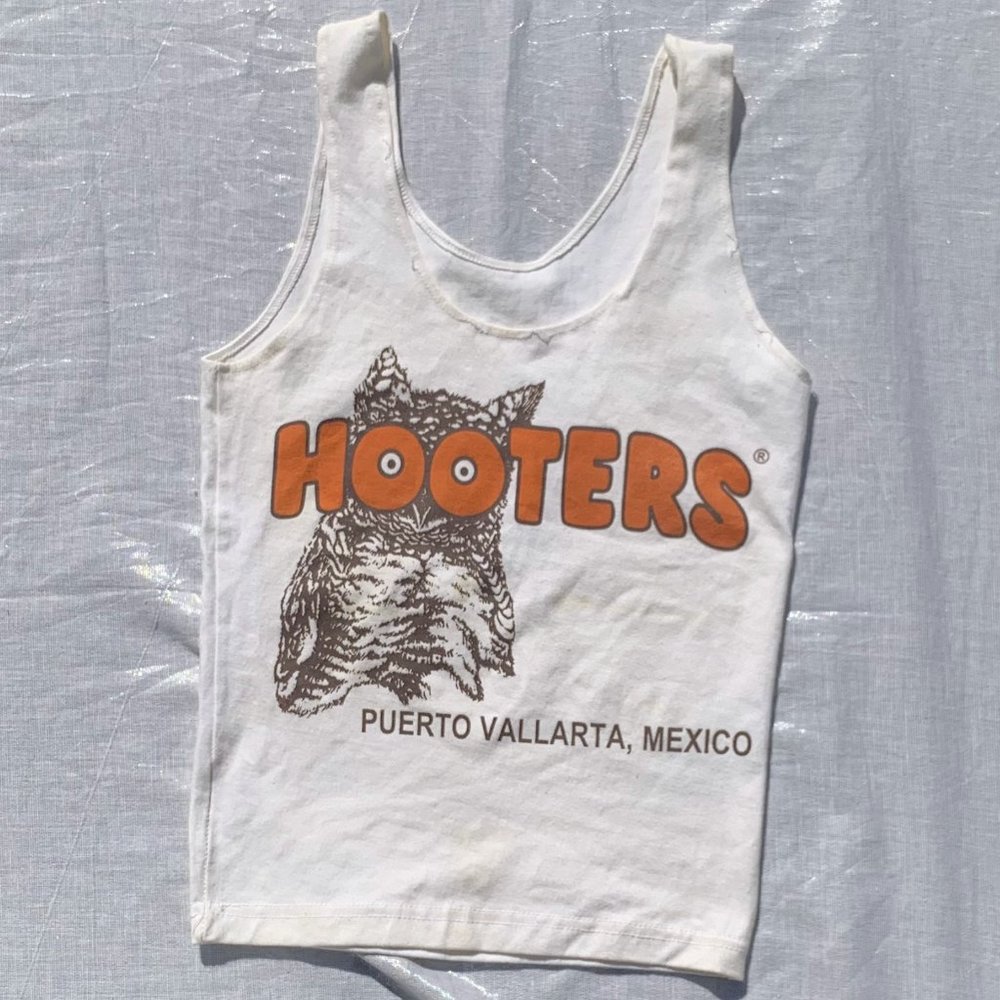 Vintage Hooters Tank Top 🦉 🧡